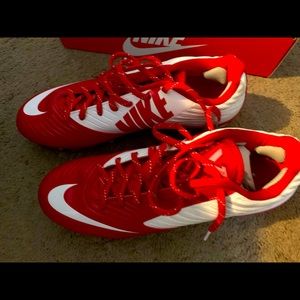 Red Nike Football Cleats